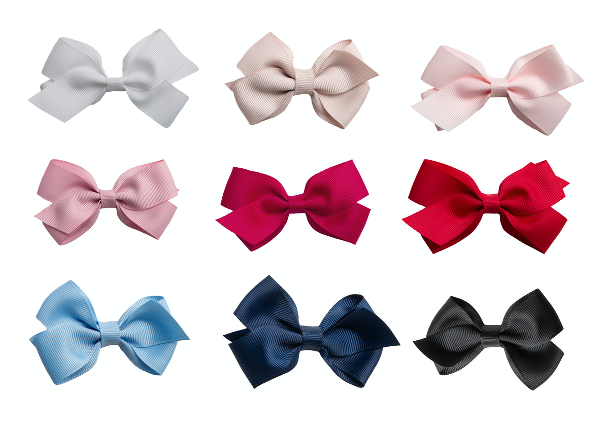 Lizi Small Bow - Black – Bow Friends